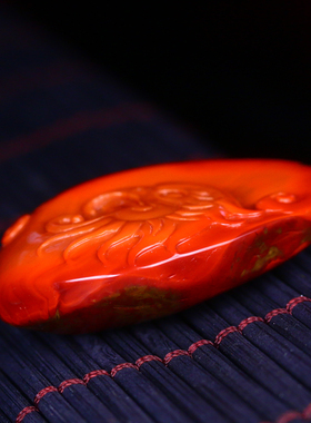 梅林达男女南红玛瑙凤凰吊坠