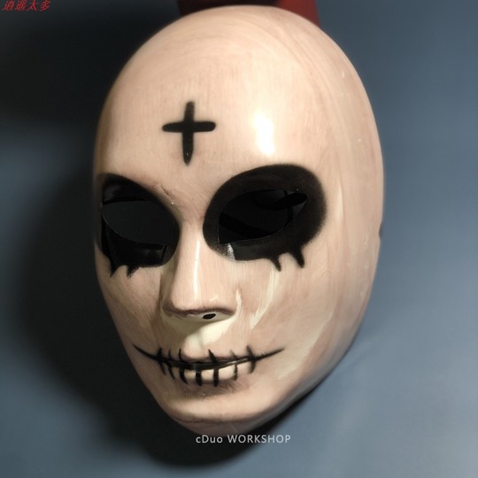 电影人类清除计划面具成人全脸万圣节恐怖PVC脸谱cos假面舞会男女