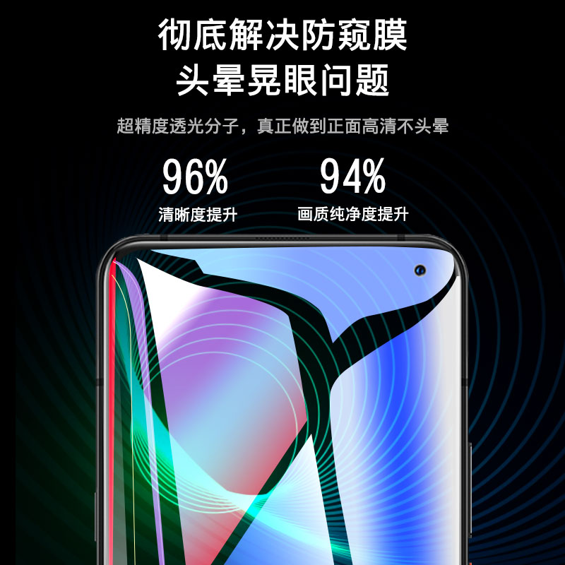 创霸旗舰店iqoo3钢化膜vivoiqoo3防窥膜全屏覆盖防偷窥瞄iq003手机膜后5g版原装vivo贴膜全包无白边ipoo3防窥屏视保护膜3