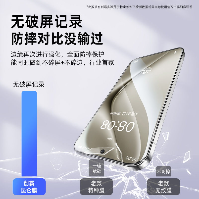 [康宁玻璃]适用华为pura70钢化膜p70手机膜全屏覆盖新款pure70全包新品prua防窥高清puro保护贴膜防指纹防摔 - 图2