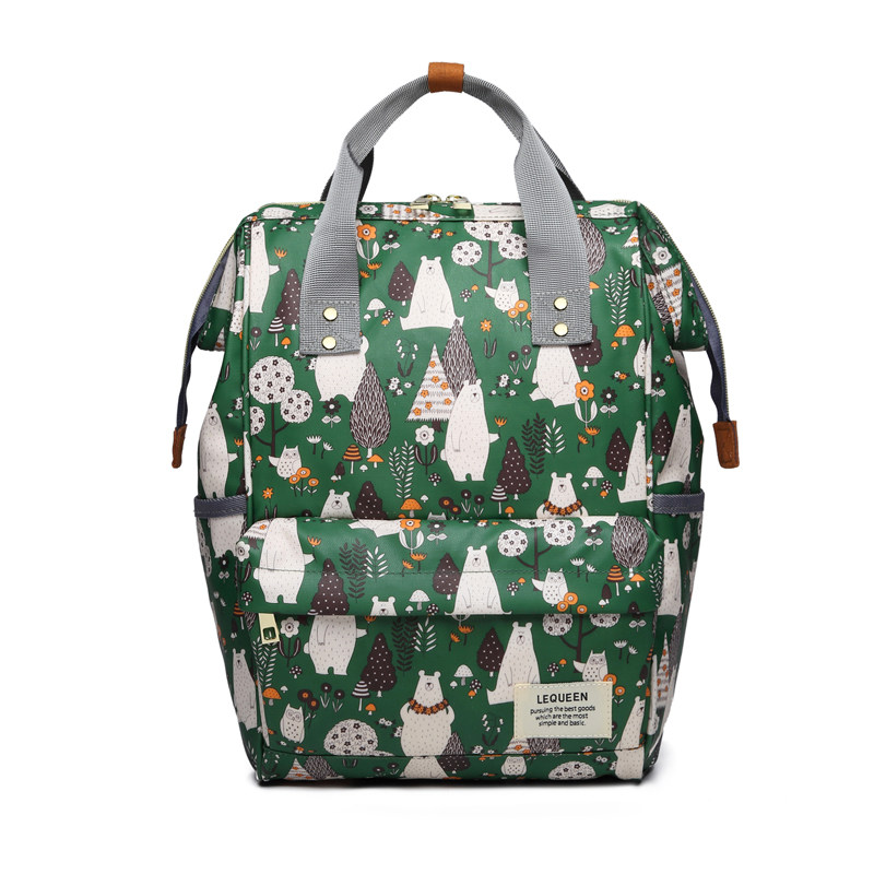 妈咪包新款外出多功能大容量双肩包 lequeen妈咪包/袋