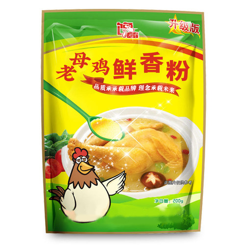 光牙旗舰店老母鸡鲜香粉商用浓缩鲜香粉米线肉馅高汤提鲜调料袋装 - 图2