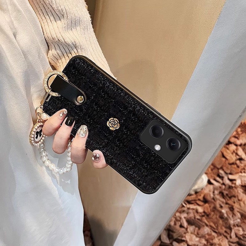 2026新年款针织布艺适用Redmi红米Note12手机壳毛绒12+保护套10 结婚13+高级感14+女款11 防摔8A过年9 4G喜庆 - 图1