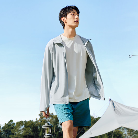 361 Men's Ice Silk Cool Sports Jacket Sun Protection Clothing