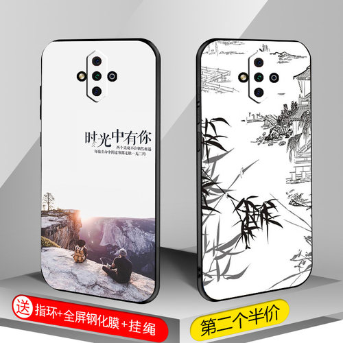 适用努比亚Play手机壳nubia Play保护套NX651J防摔全包软超薄情侣潮网红男硅胶女个性创意简约直边打工人定制 - 图2