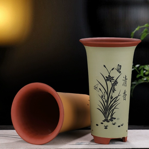 Фиолетовый песчаный цветочный горшок посвященные фиолетовые песчаные орхидеи сочные цветочные горшки Производитель прямой продажа бонсай джентльмен Орхидея Специальное предложение очистка