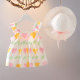 Deformed Miaomiao House Baby Girl Jumpsuit Vest Dress Summer Clothes