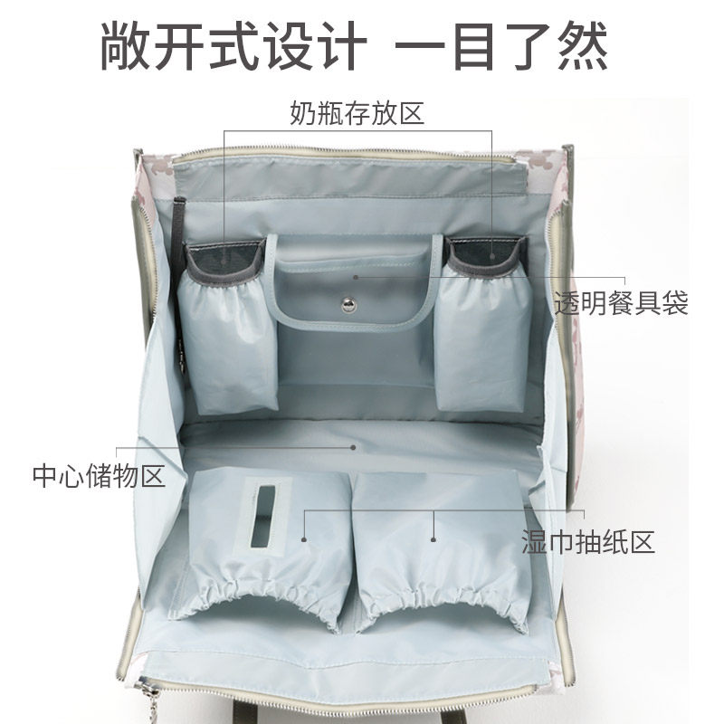迪士尼托特包2022新款手提妈咪包 魔灯母婴妈咪包/袋