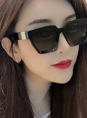 圆脸复古风男士韩版眼睛太阳镜