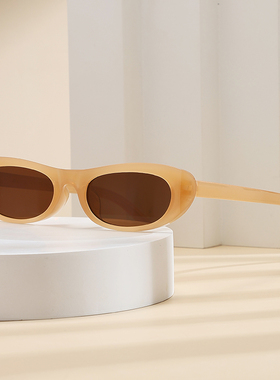 墨镜女夏蹦迪网红眼镜gm2024新款防紫外线开车太阳镜小脸款ins风