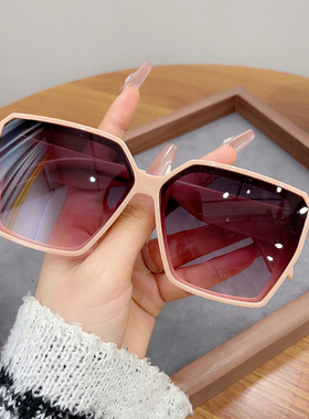 【亏本清仓】太阳镜防紫外线墨镜高级感圆脸大脸简约gm眼镜显脸小