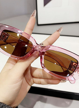 太阳镜女夏圆脸网红眼镜gm墨镜同款防紫外线男士2026潮流新款街拍