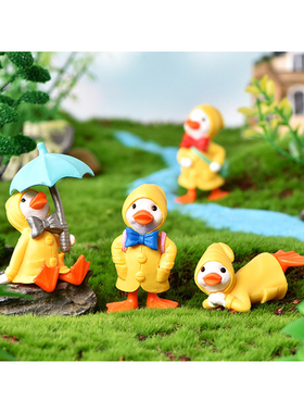 卡通动物PVC玩偶烘焙蛋糕装饰品