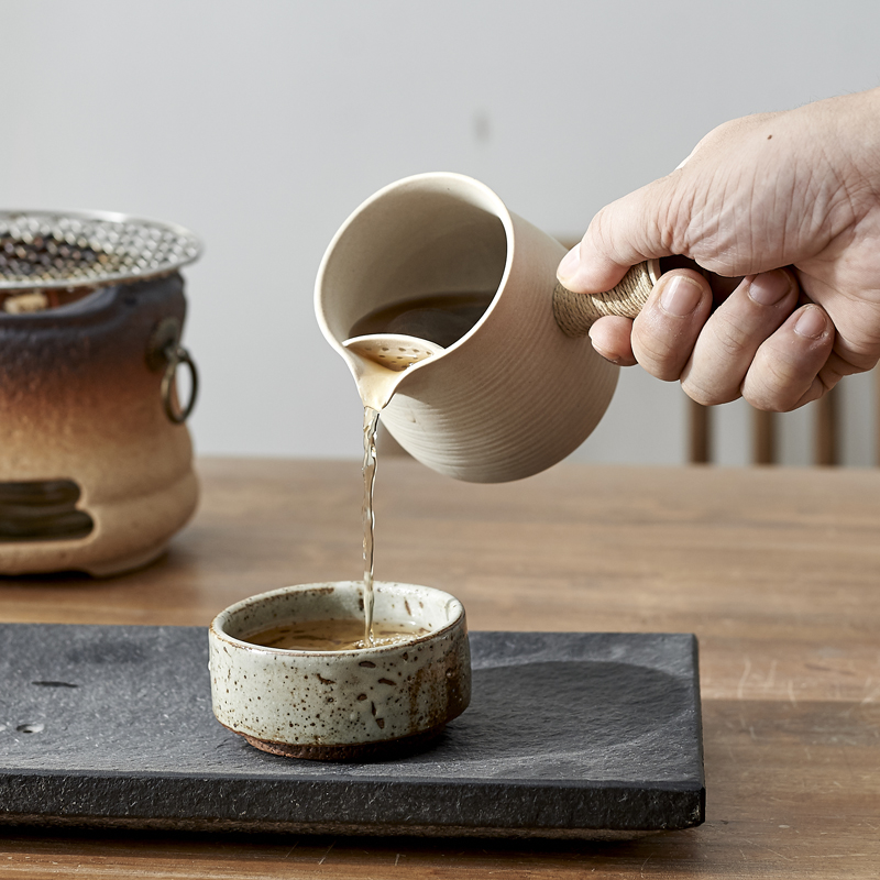 家用户外围炉煮茶炭炉罐罐茶壶煮茶器套装陶瓷小茶壶碳火炉子可用-图2