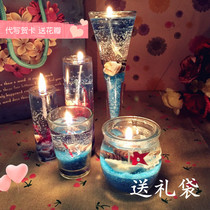 Jelly Candle Ocean Series Gift Eurostyle Creative Incense Valentines Day courted wedding birthday Table White gifts