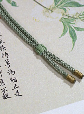 五德玉器和田玉青海青如意锁（配绳）新疆如意锁饱满干净顺丰快递