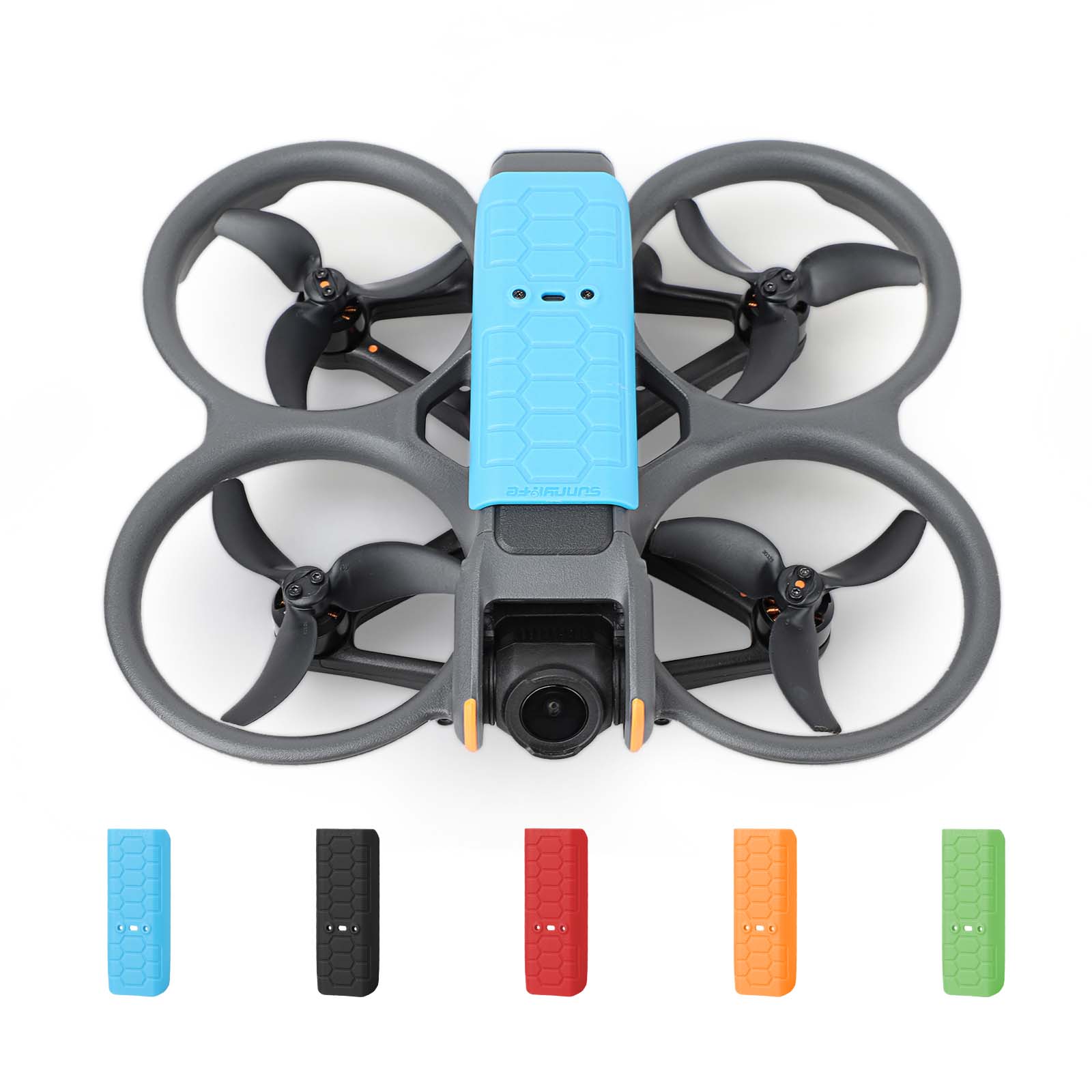 适用于大疆DJI AVATA2背部保护板防摔机身背部配件螺旋桨保护圈套 - 图1