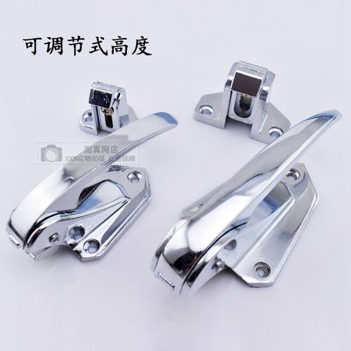 调式烘箱门锁 冰柜锁扣搭扣把手冷库门锁烘箱门锁 拉手烤箱配件 - 图2