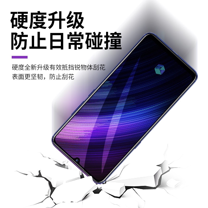 iqooneo8钢化膜vivoiqooneo855竞速版手机膜iq00neo8pro蓝光vivo iqoo8爱酷noe1代防爆vivoiqoo一代贴膜855版-图0