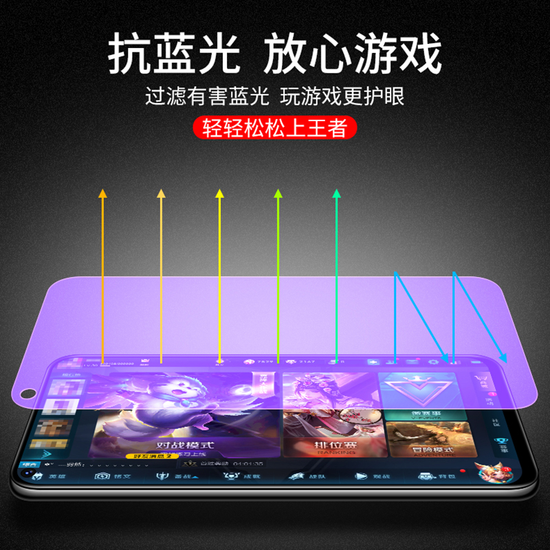 适用opporeno5k钢化膜opporeno5k5g手机膜reno5k全屏oppo原装opporone新款ooporeno防指纹0pp0reon屏幕5k贴膜 - 图2