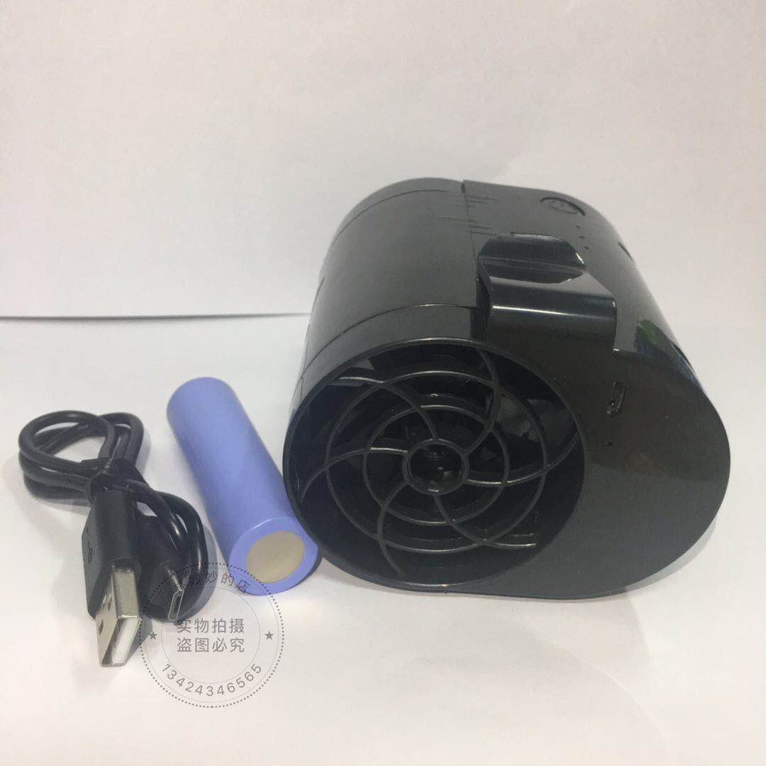 共田F12腰间风扇USB凉肤机移动小空调便捷式随身户外工地挂腰扇-图1