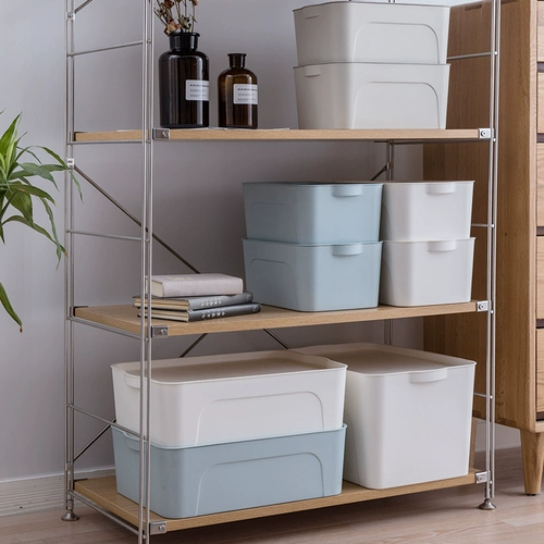 Ящик для хранения спальни общежития для студенческой одежды, одежда, ящик для хранения пластиковая хранение и отделка для дома артефакт хранилище