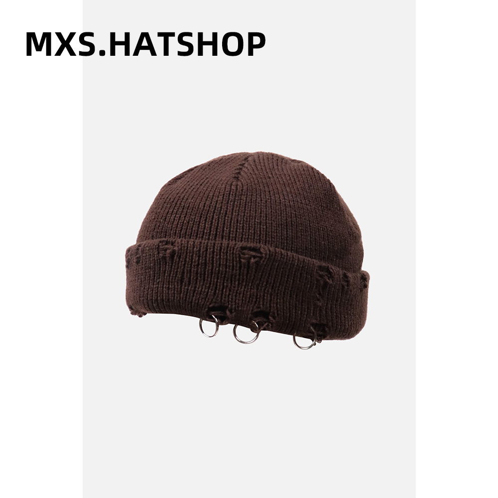 秋冬季棕色针织帽子推荐显白咖啡色贝雷帽复古渔夫帽男女日系小众,淘宝优惠券,粉丝福利购,淘宝优惠卷