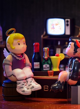 玩具桌面小摆件可爱公仔生日礼物