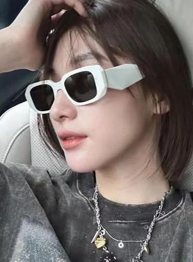 白色框墨镜女款2025新款