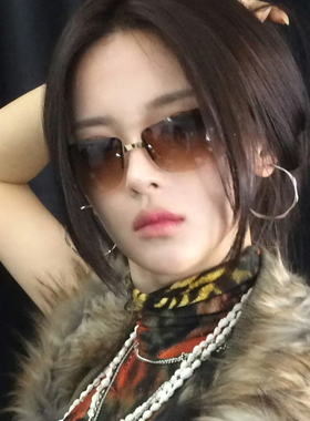 千禧年辣妹杨超越同款墨镜