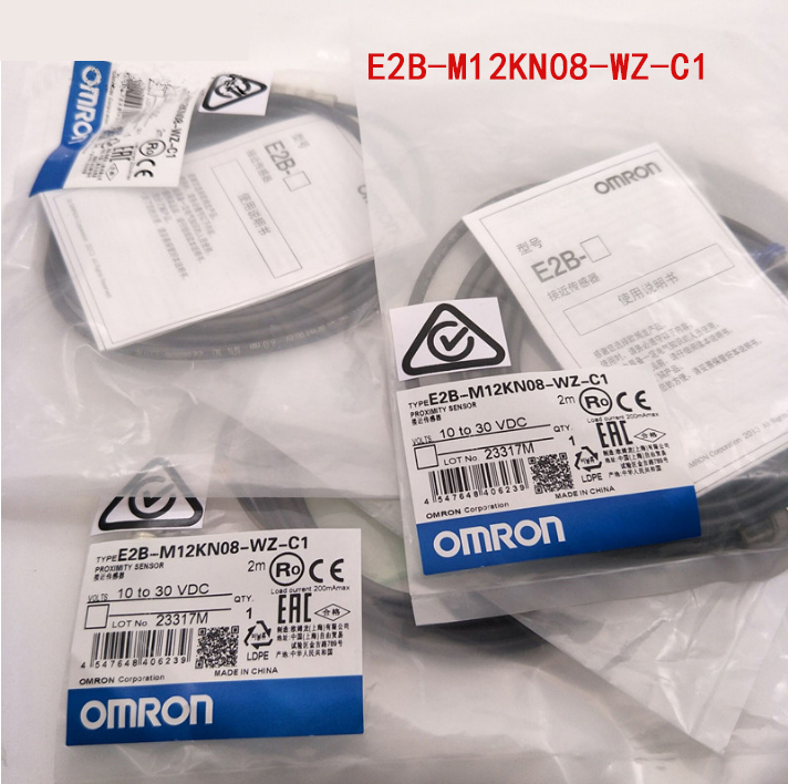 欧姆龙接近开关E2B-M18KN16-WZ-C1 M12KN08 S08KS02-WP-C1传感器 - 图1