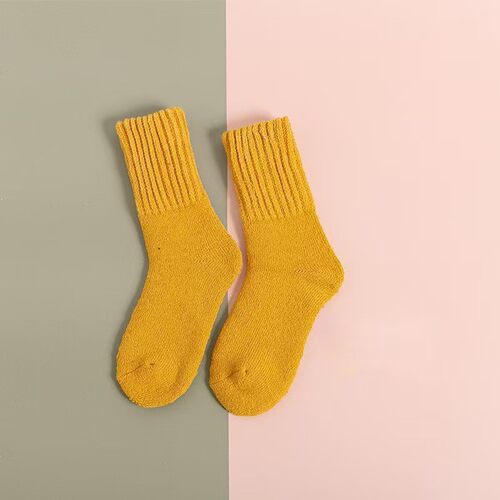 Women Thermal Sleep Sock Winter Crew Boot Socks men Christma - 图0