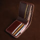 Hot selling Youjia sample room handmade gift wallet leather carving
