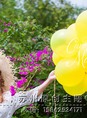 婚纱个人写真影楼摄影草帽道具