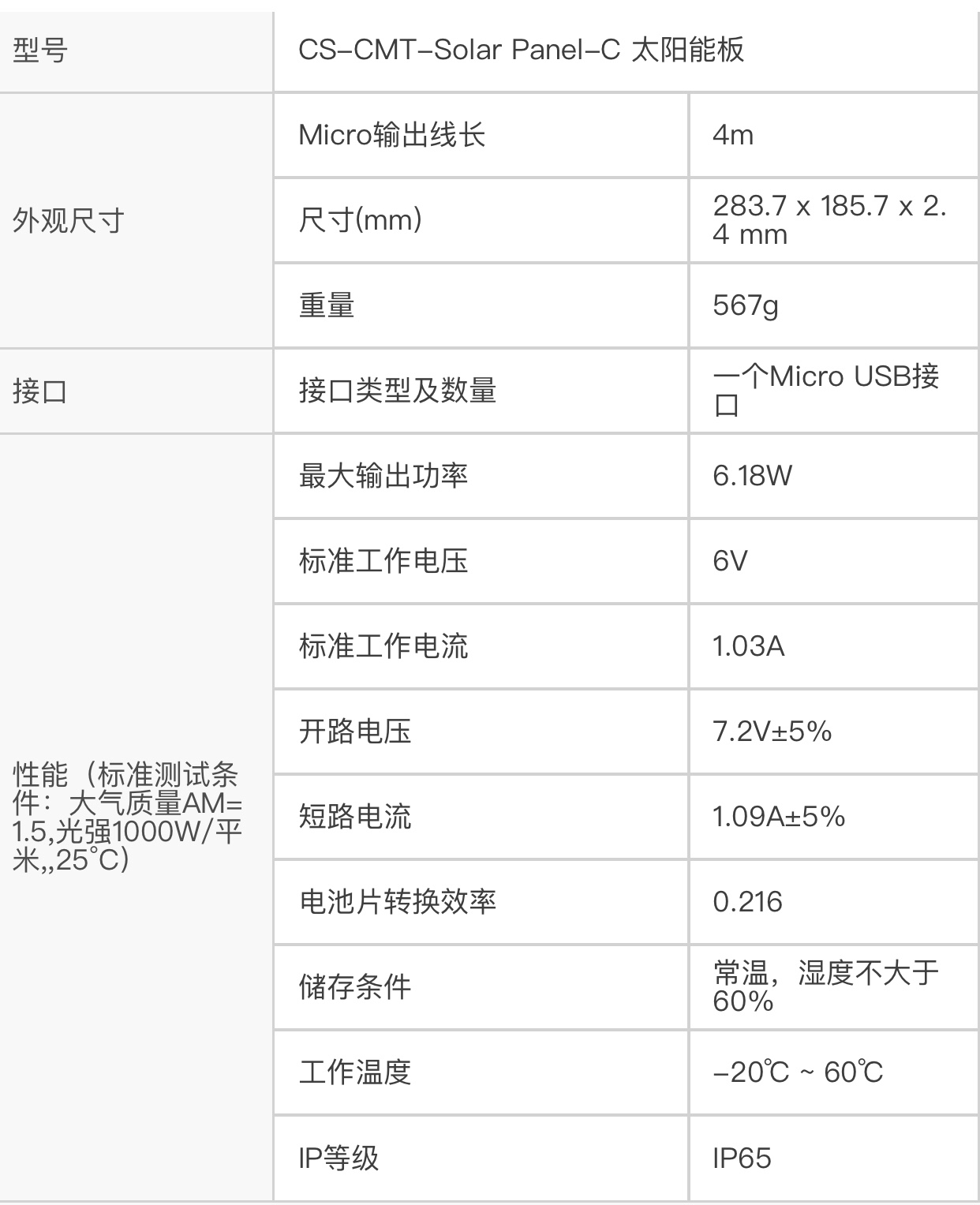 萤石云新款太阳能充电板搭配WiFi摄像头BC1专用太阳能板安卓接口-图1