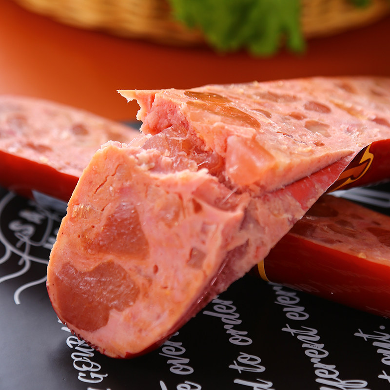 俄罗斯风味牛肉牛筋肠俄式鲜肉牛香肠卢布肠网红休闲零食品350g