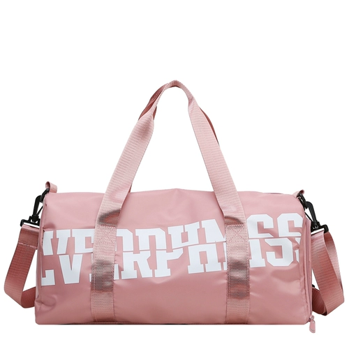 Спортивная сумка, сумка через плечо с разделителями для тренировок, вместительная и большая сумка для путешествий, в корейском стиле, популярно в интернете