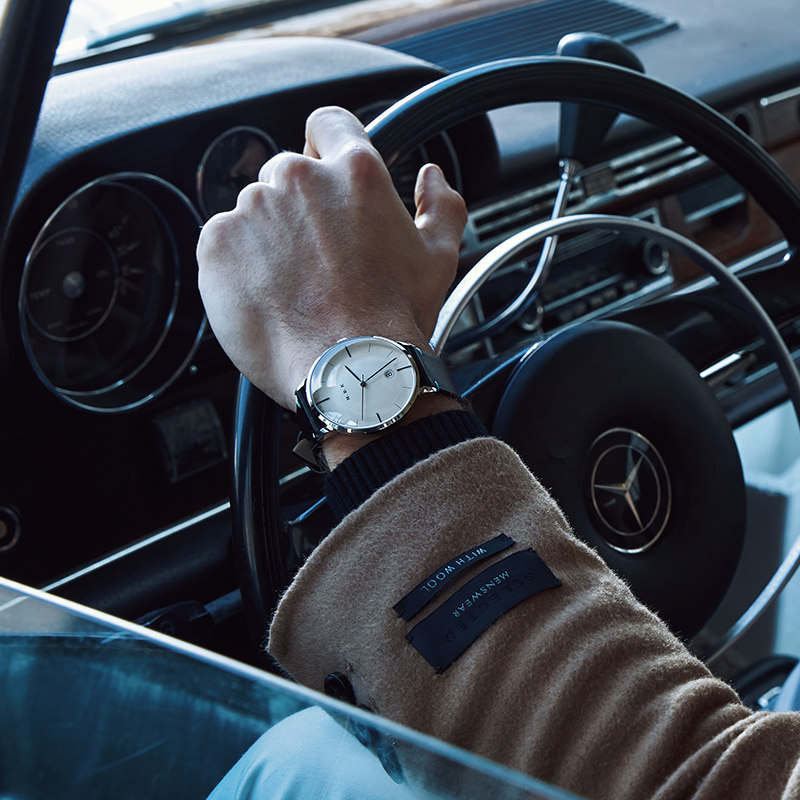 欧美进口mbk男全自动防水3d机械表 burei国产腕表