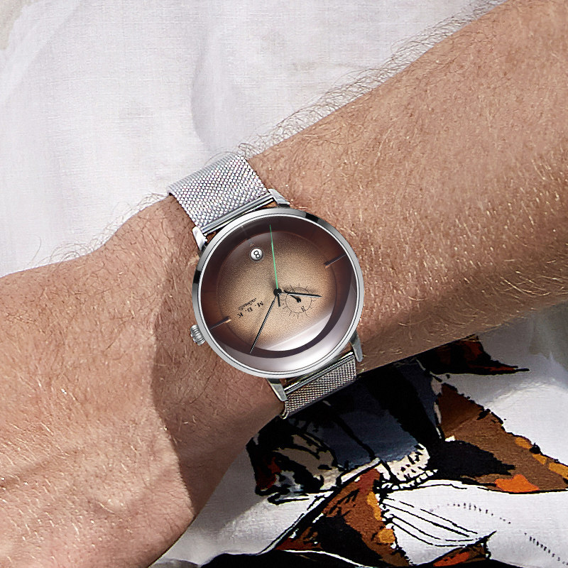 欧美进口mbk男全自动超薄3d机械表 burei国产腕表