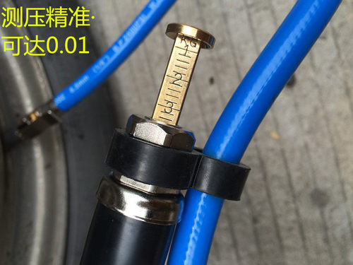优耐801-120A机械式胎压枪 打气表 胎压表 气压尺内藏式胎压监测 - 图0