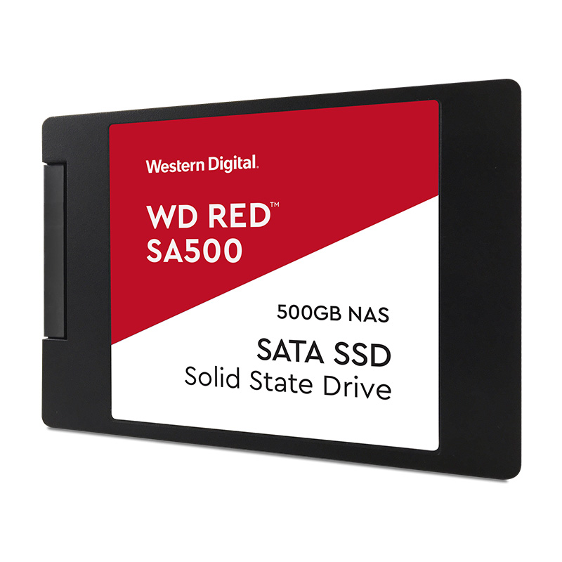 现货WD/西部数据SSD Red SA500G/1TB SATA NAS 500GB红盘固态硬盘-图1