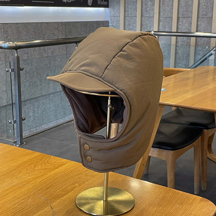 秋冬大头包头护脖子雷锋帽男情侣护耳防寒棉帽户外骑车保暖棉帽女 - 图1