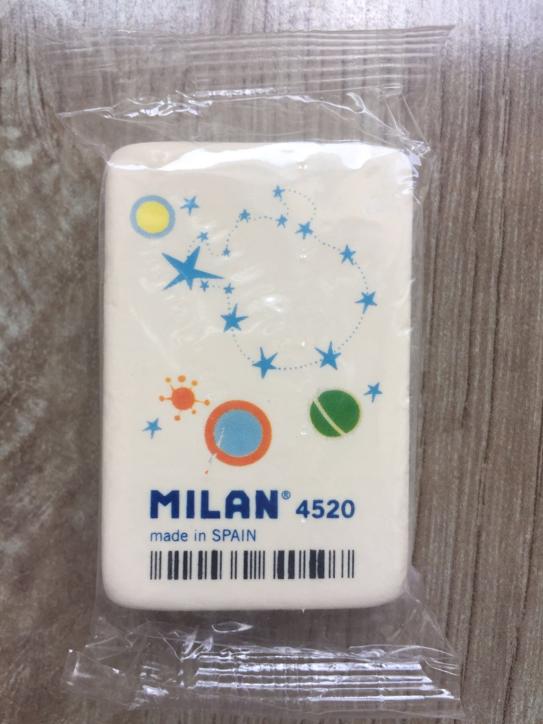 MILAN 米兰 学生橡皮擦 不留痕 外太空系列儿童超大橡皮 擦得干净 - 图0