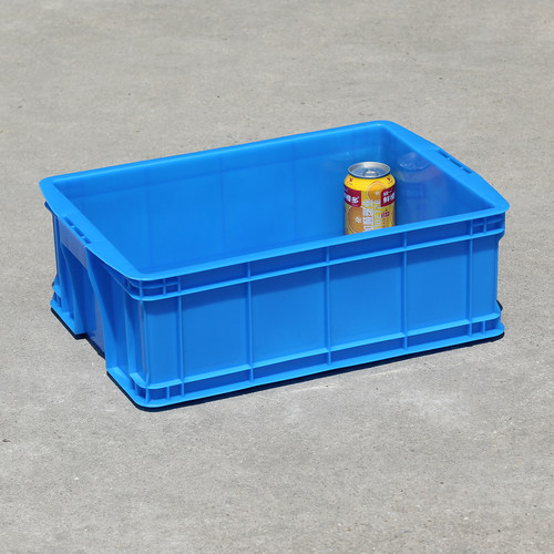 长方形塑料盒零件盒周转箱加厚五金工具箱螺丝盒红色不良品分类盒 - 图3