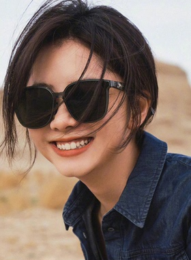 小脸高级感偏光墨镜眼镜太阳镜