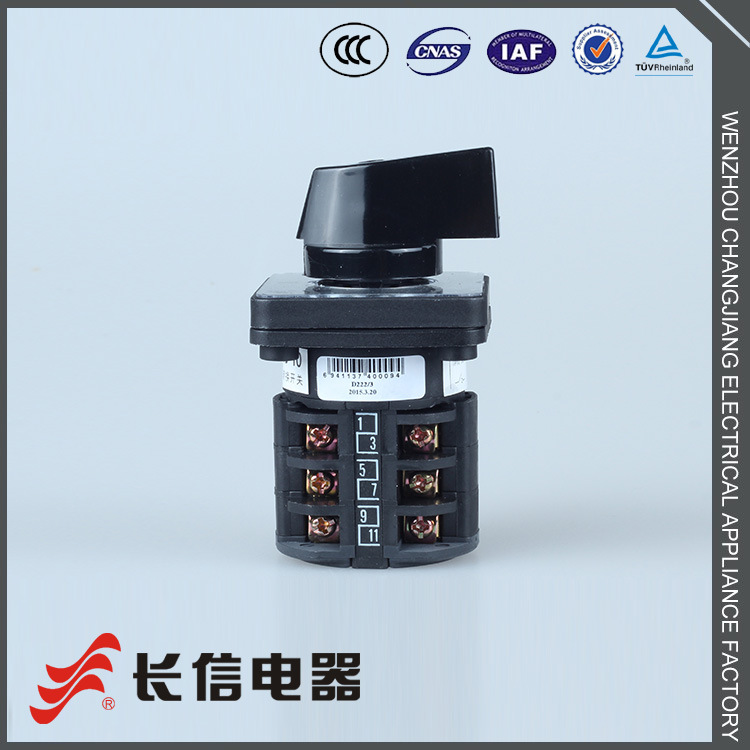 长信牌万能转换开关LW8D-10 D222/3电动机转换开关-图0