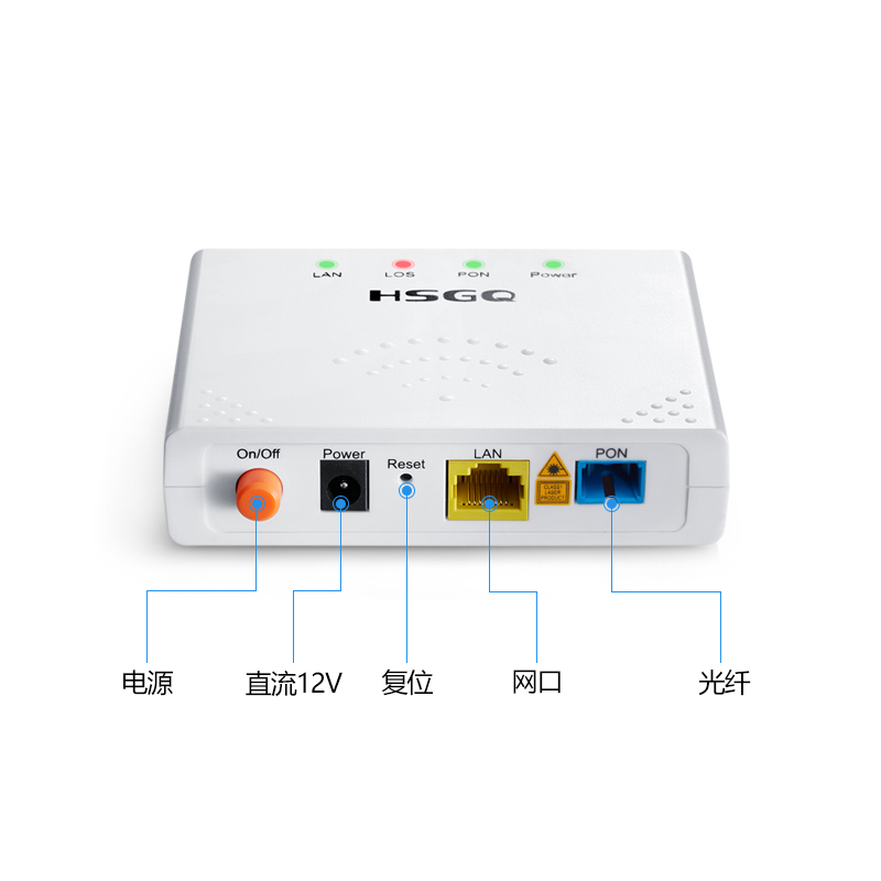 鸿升HSGQ小型2.5G光猫ONU支持移动联通电信突破千兆宽带EPON/GPON网络 ONU单口光猫XPON光猫光纤猫OLT设备 - 图2