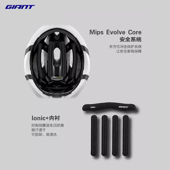 Giant ZOOM cycling helmet built-in keel