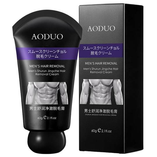Aldo Men's Soothing Hair Removal Cream is gentle and cleansing