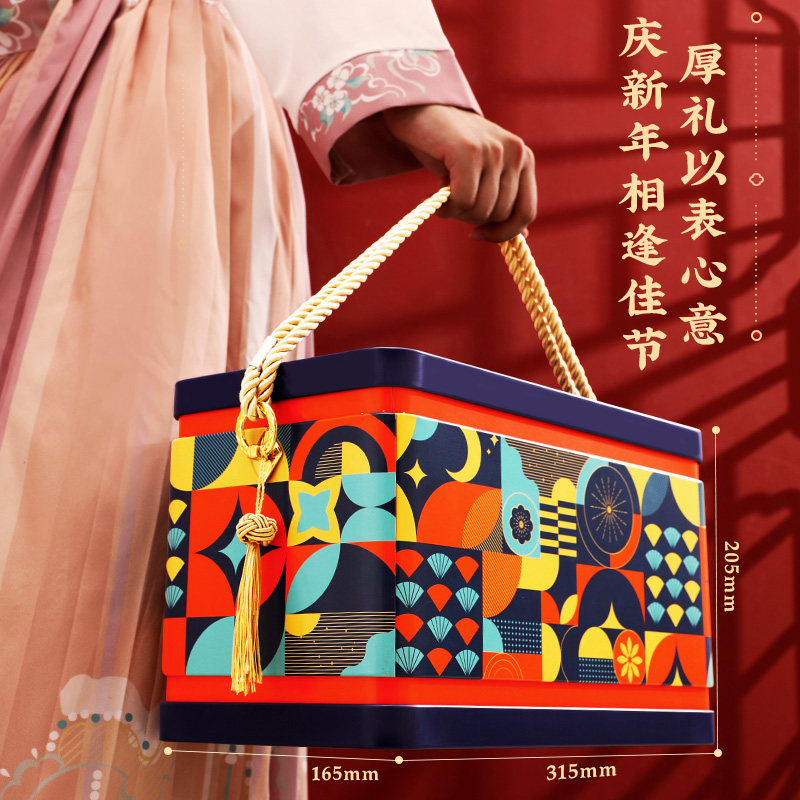 年货过年坚果礼盒干果零食大礼包礼品送礼走亲戚送长辈伴手礼定制